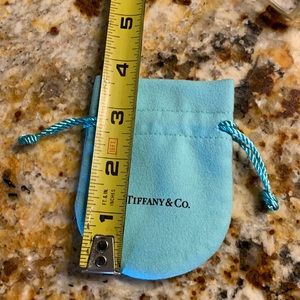 •tiffany & co.• drawstring jewelry pouch